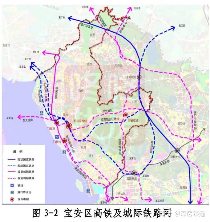 宝安区详细规划出炉助力前海扩区这4条地铁争取五期
