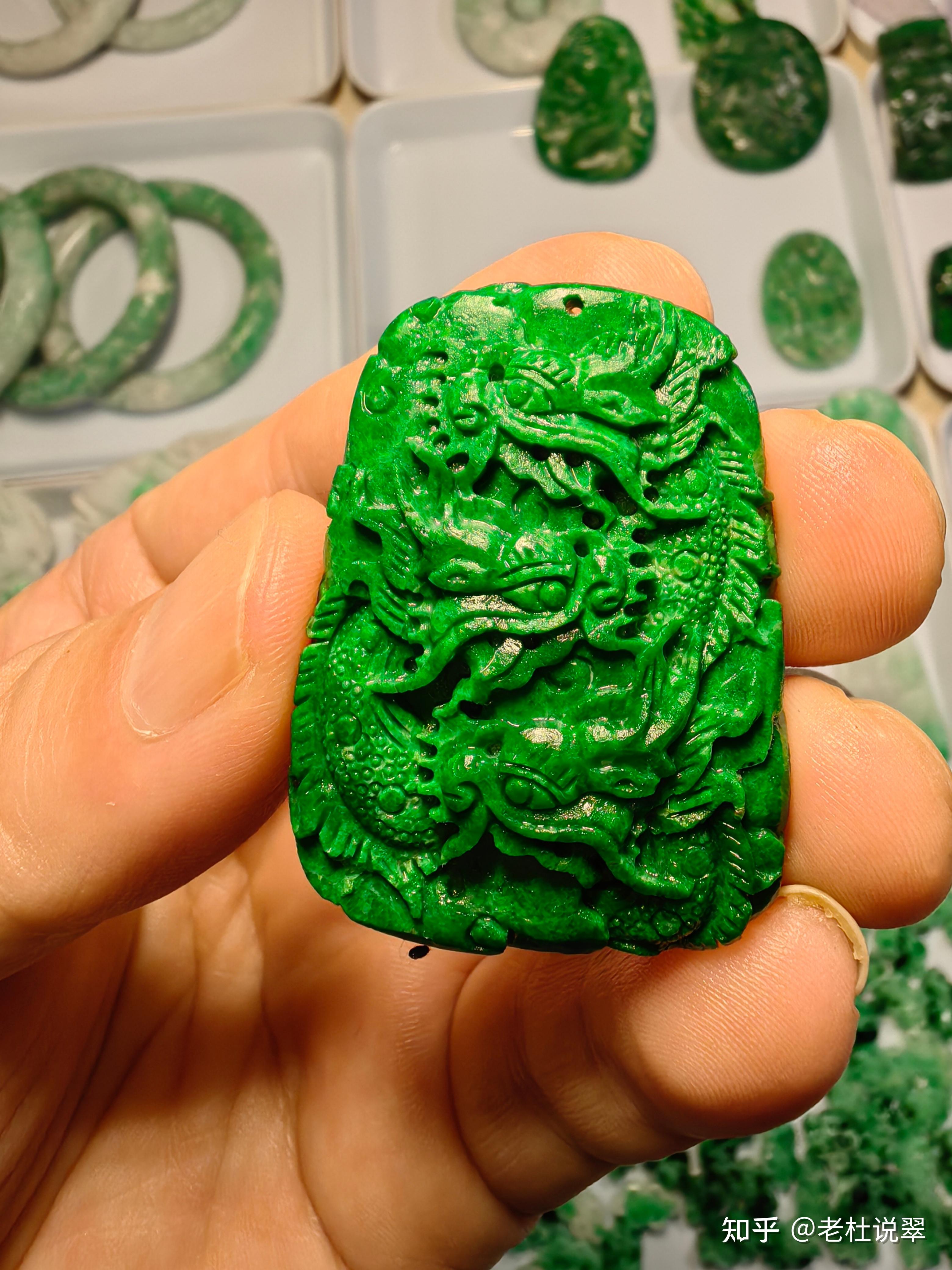 翡翠花青干青油青是什么