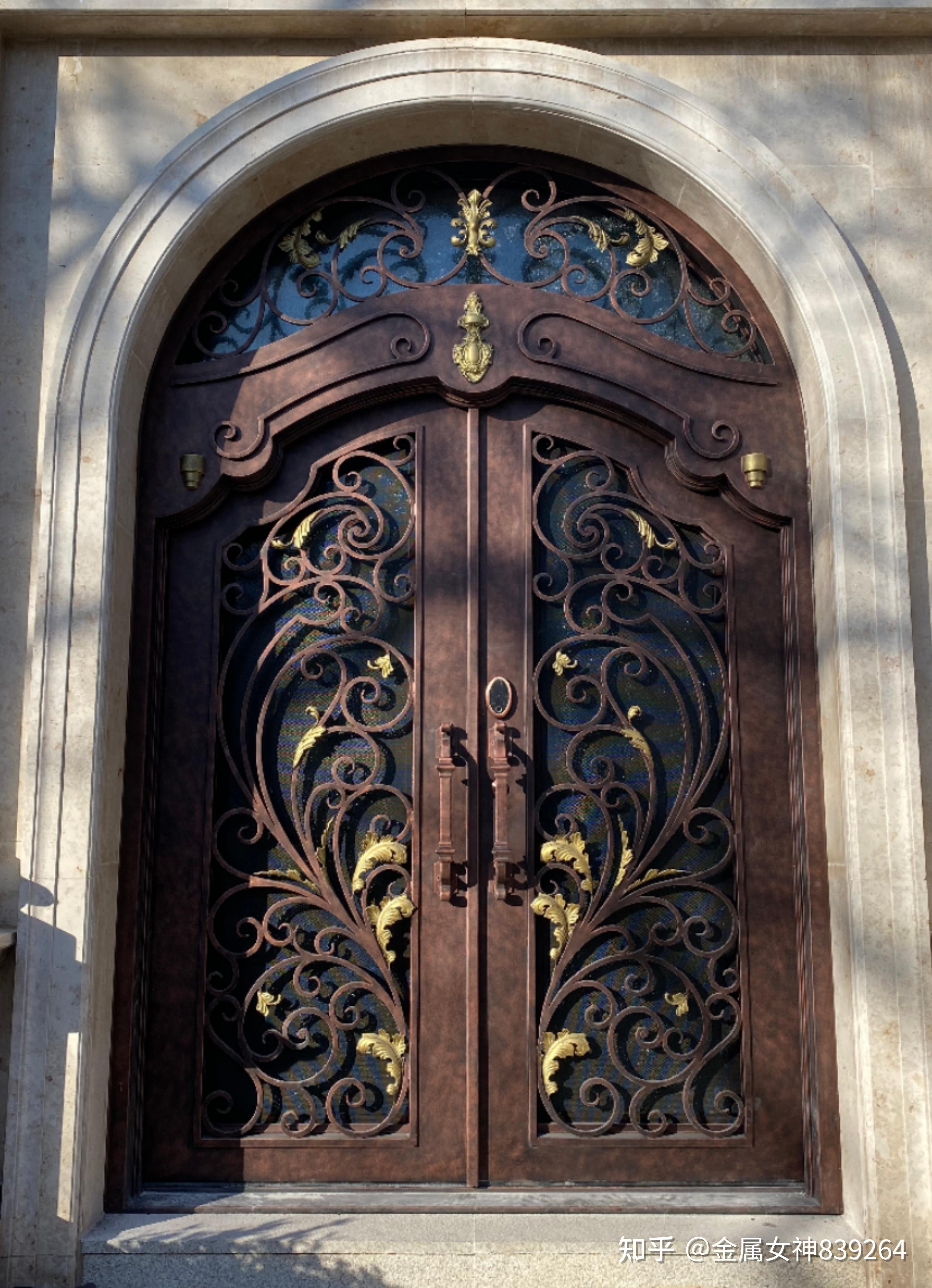 北京别墅铁艺门只愿意为这样的产品买单技艺和设计才是卖点