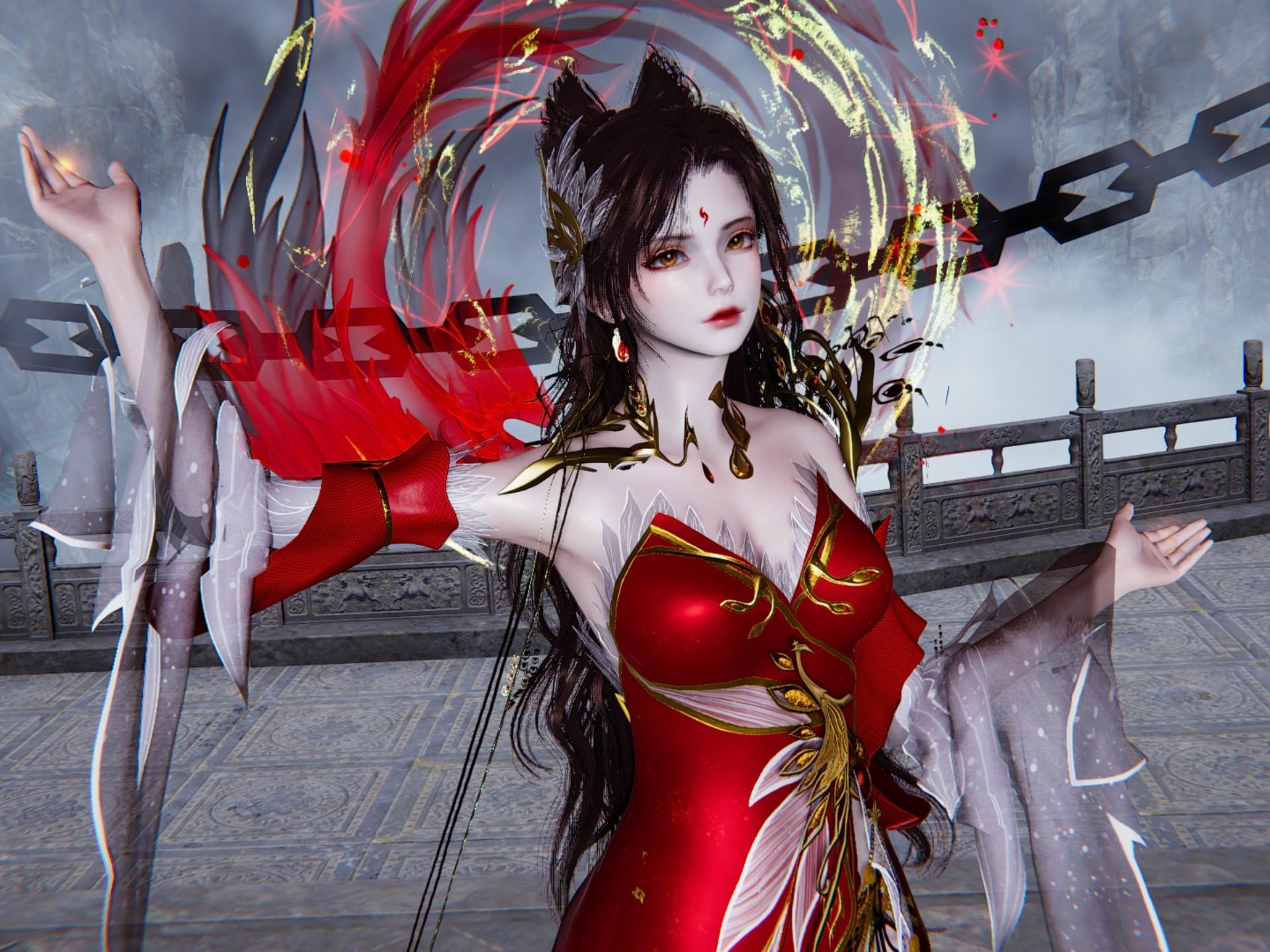 完美世界 天神境火灵儿 极乐净土