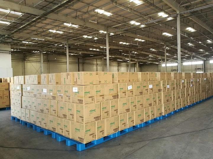 塑料托盘货物的几种摆放形式