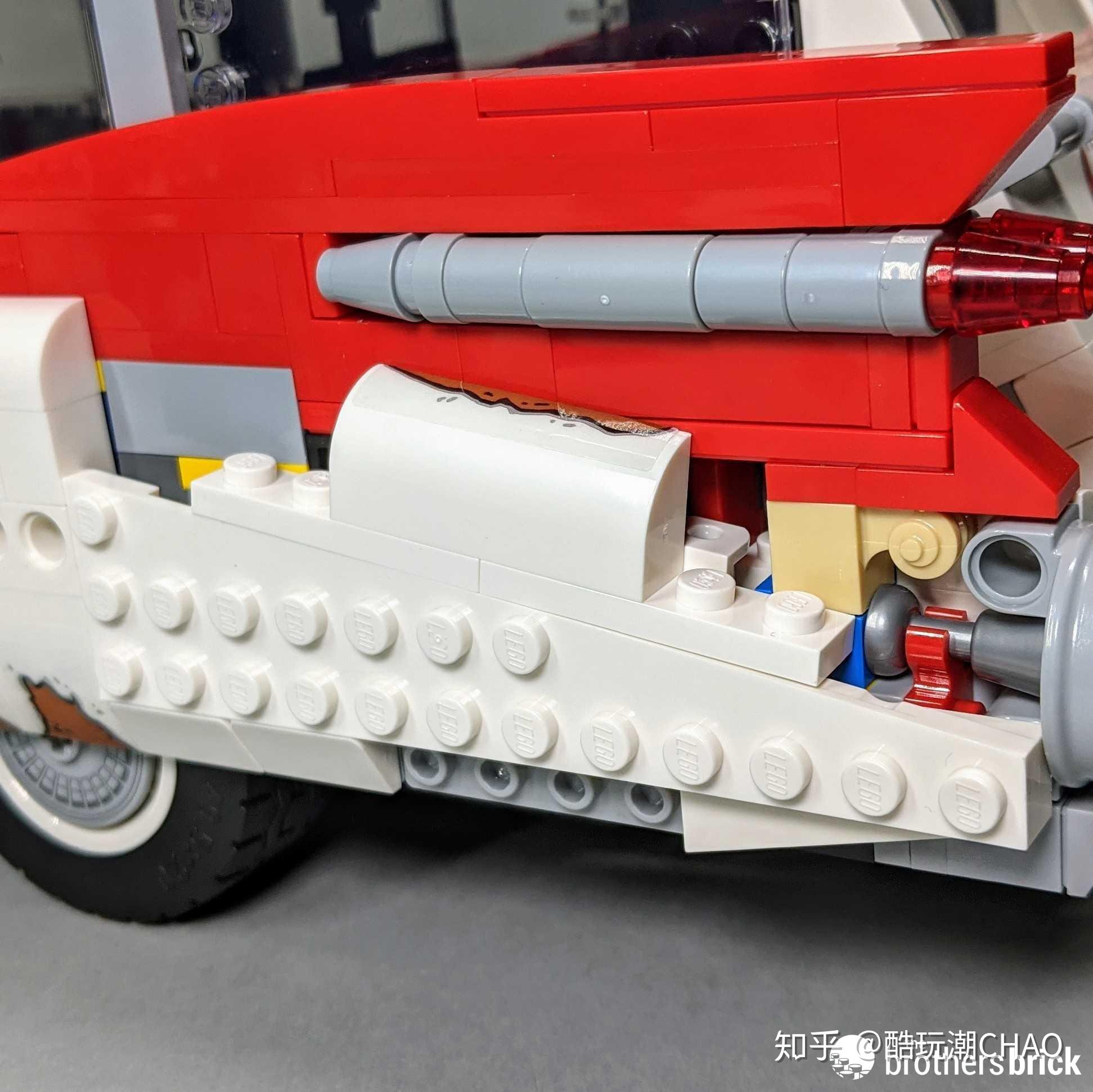 乐高10274捉鬼敢死队ecto1捉鬼车详尽开箱评测