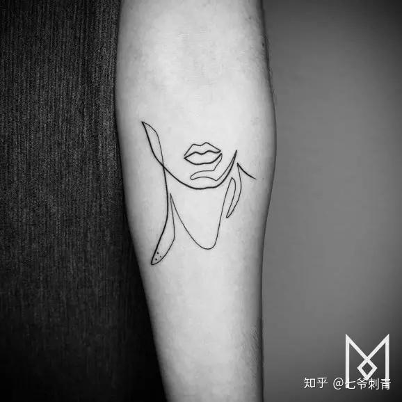 萍乡纹身,纹身培训,纹身图库,一根线的艺术