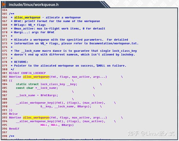 讲解linux内核工作队列workqueue源码分析 知乎