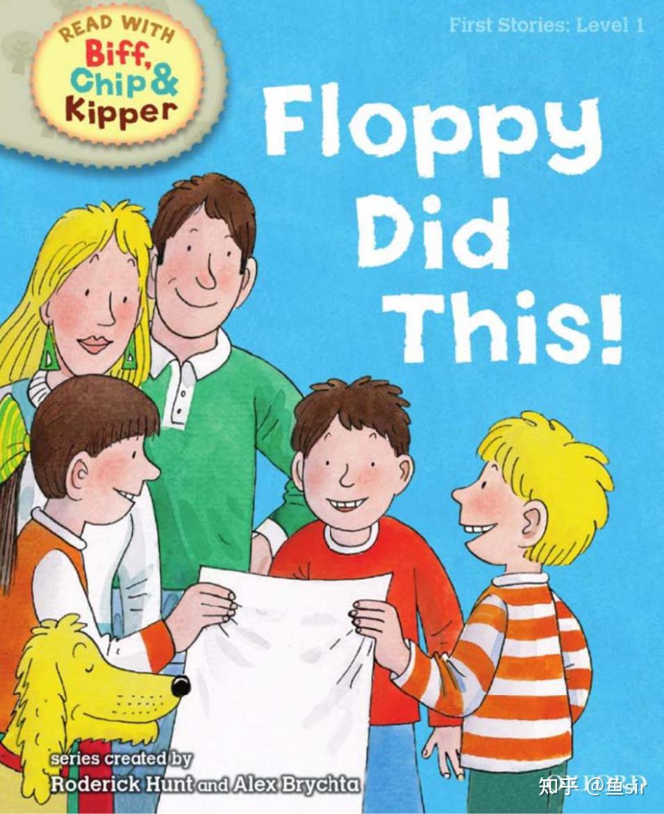 每日分享分级读物牛津树第一级floppydidthiss附配套单词卡