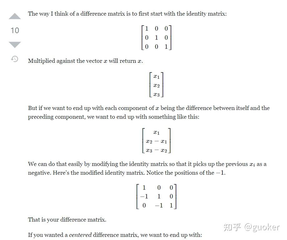 difference matrix是啥？ - 知乎