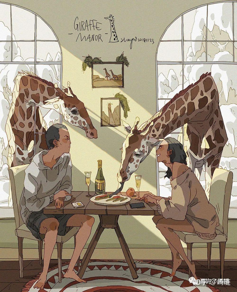 国人插画师 张惜 | 让人眼前一亮的平涂画风，每幅画都洋溢着对生活的热爱！ - 知乎