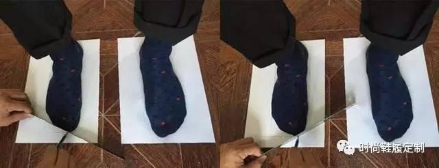 手工皮鞋定制量脚八个小动作