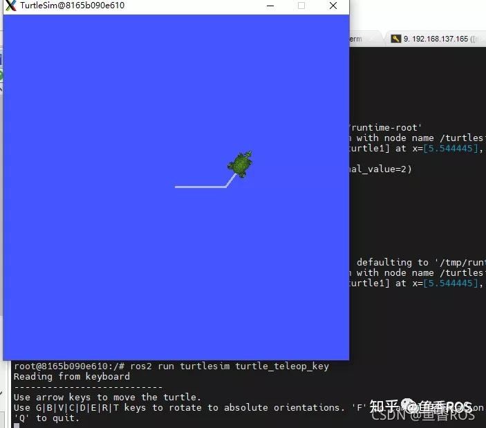 小鱼带你一起使用docker来跑ros2小乌龟|docker安装ros2|docker可视化 - 知乎