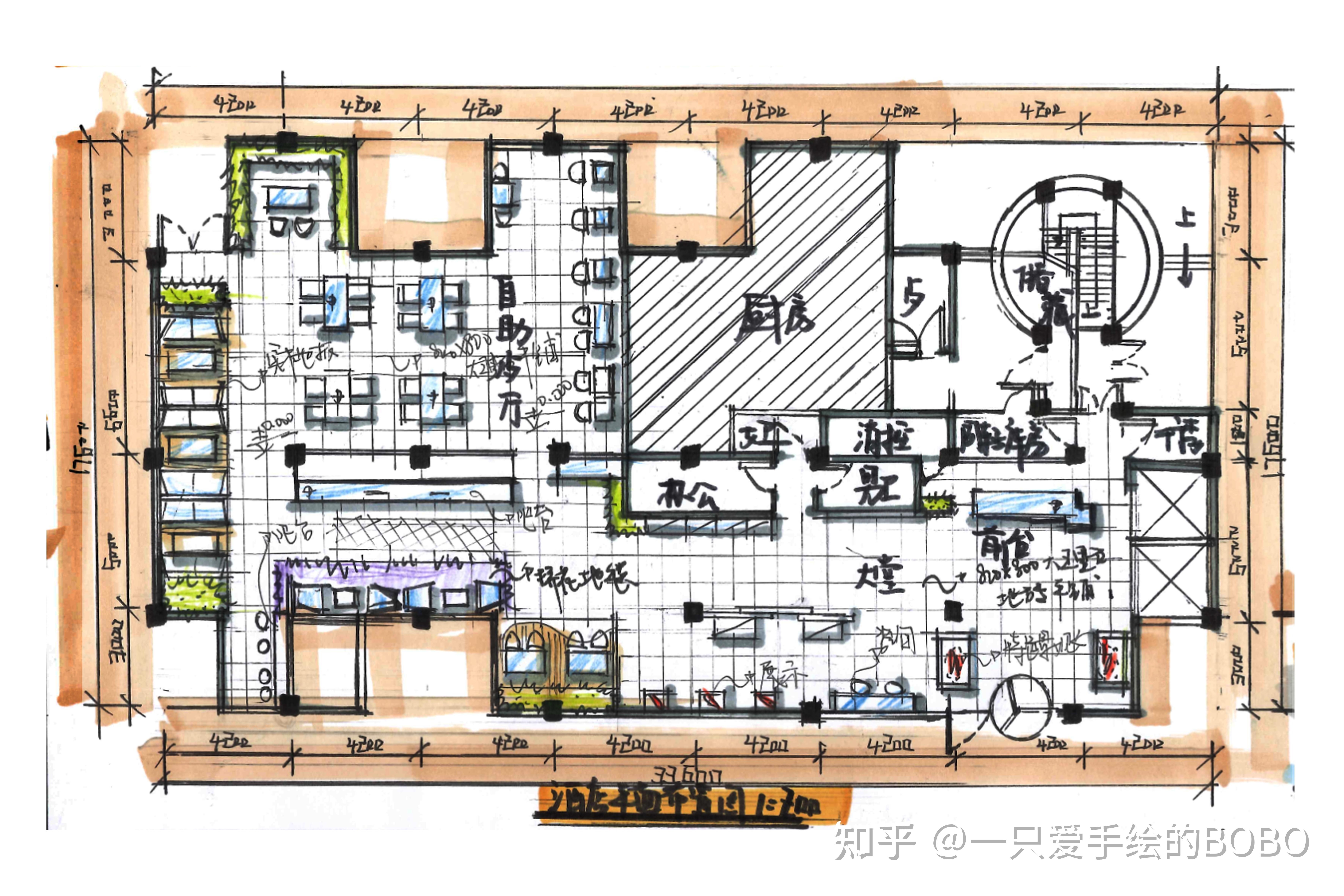 南林2023室内设计考研专业第一快题👏👏！！！ - 知乎