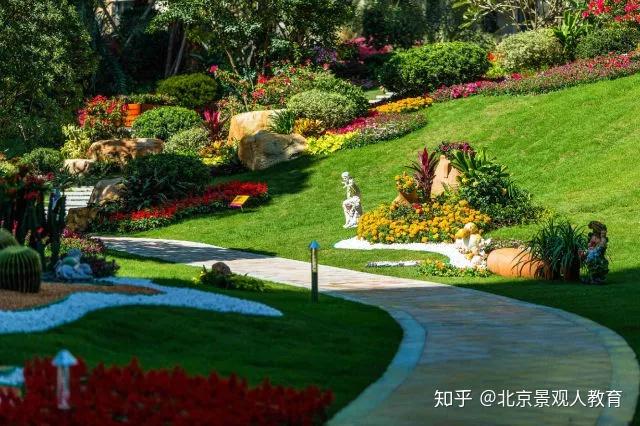 四,不同的绿地有不同的微地形处理技巧