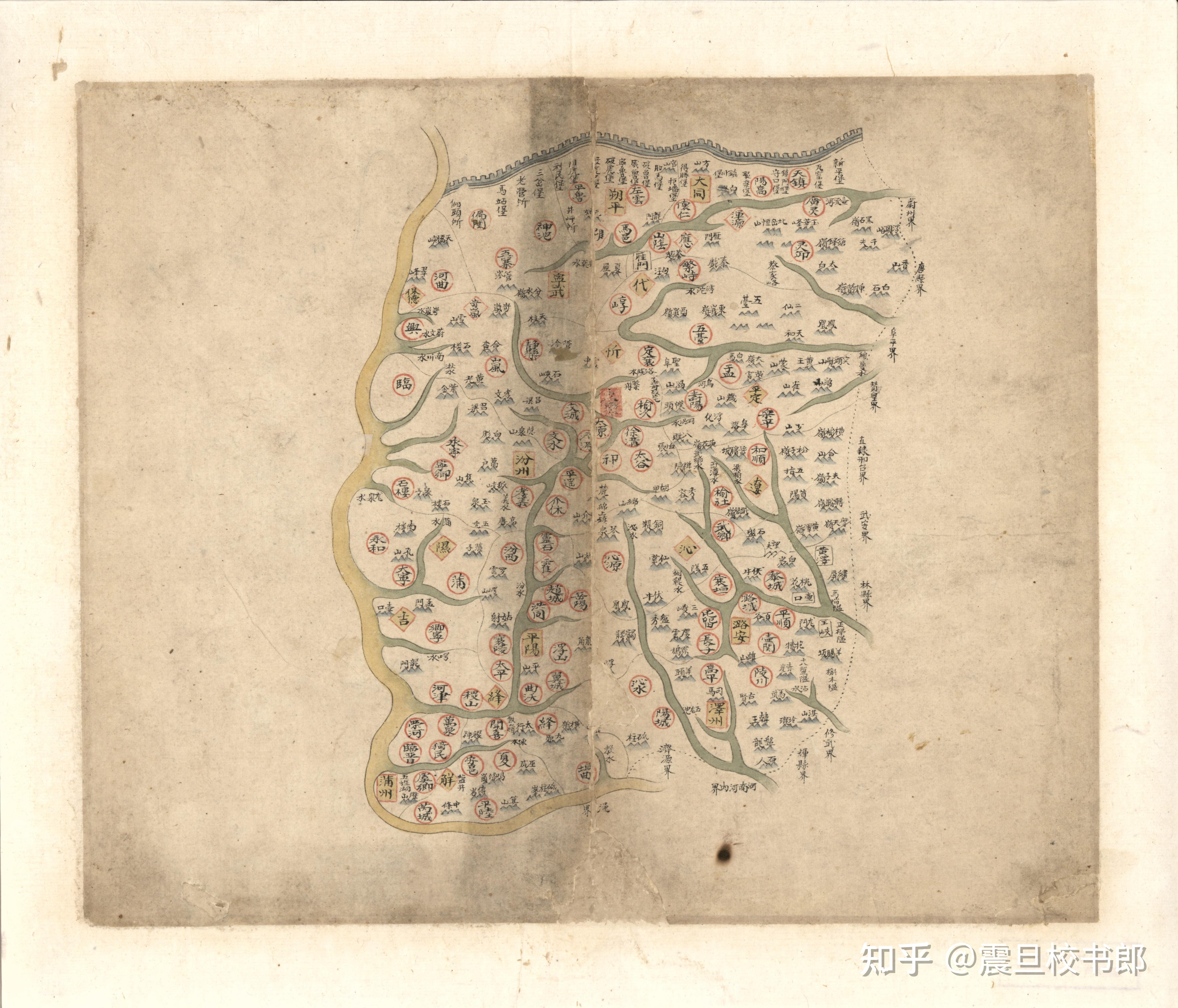 古地图之清代分省舆图 - 知乎