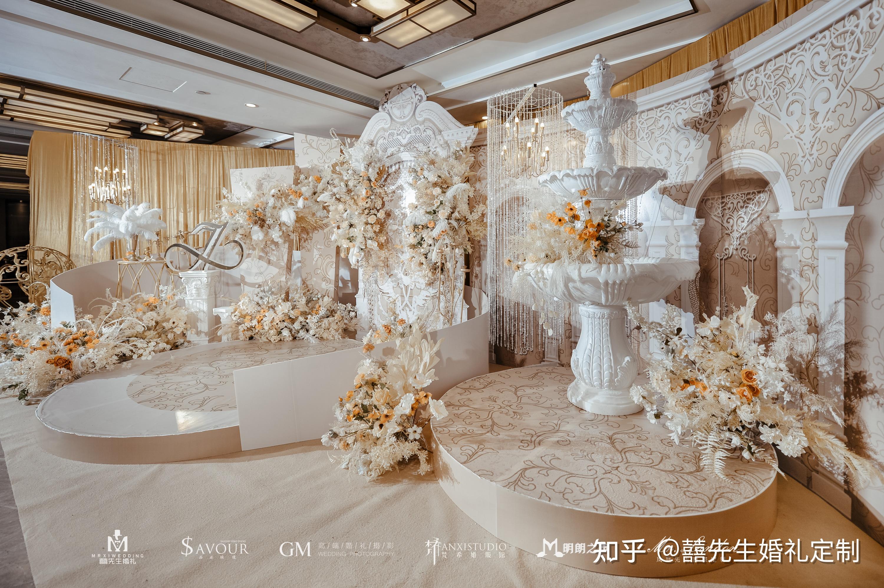 婚礼案例香槟色轻奢欧式婚礼