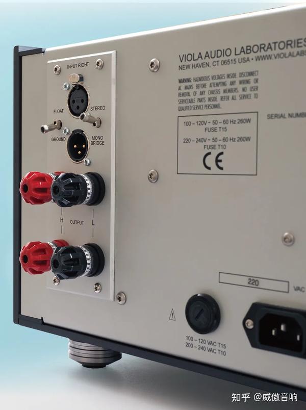 传承的力量“以一低十”VIOLA AUDIO LABORATORIES CADENCE立体声后级放大器 知乎