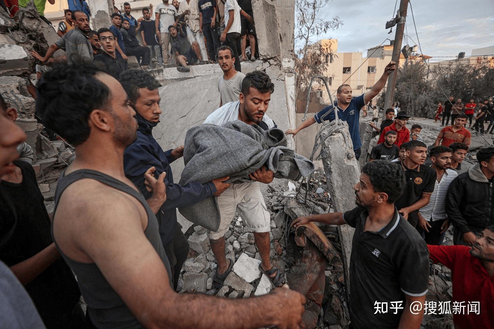 巴以冲突图集 | 战火背后是他们的悲鸣 - 知乎