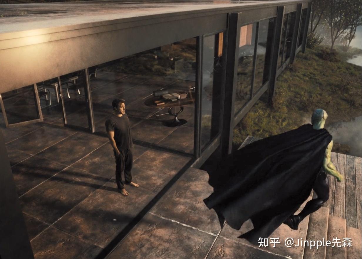 bvs超人大战蝙蝠侠正义黎明中蝙蝠侠韦恩的家是范斯沃斯住宅吗