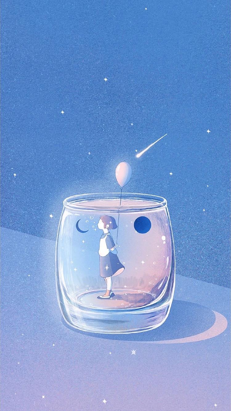 有没有一些好看的蓝色系壁纸