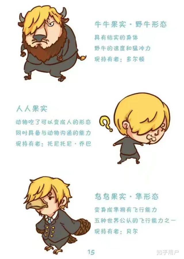 海贼王有详细的恶魔果实图鉴吗