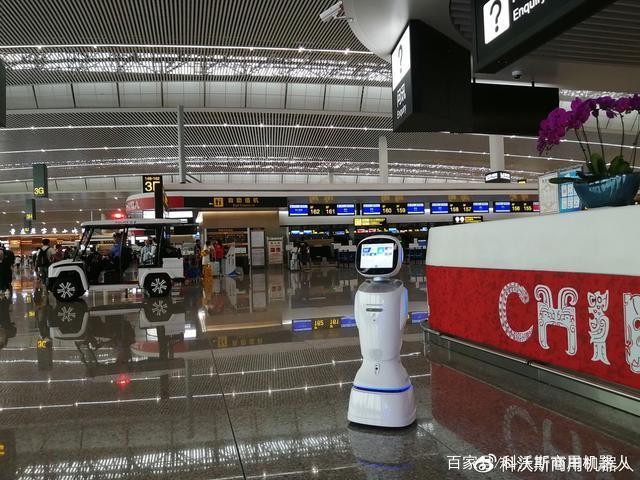 大兴机场里竟然有这么多人工智能机器人