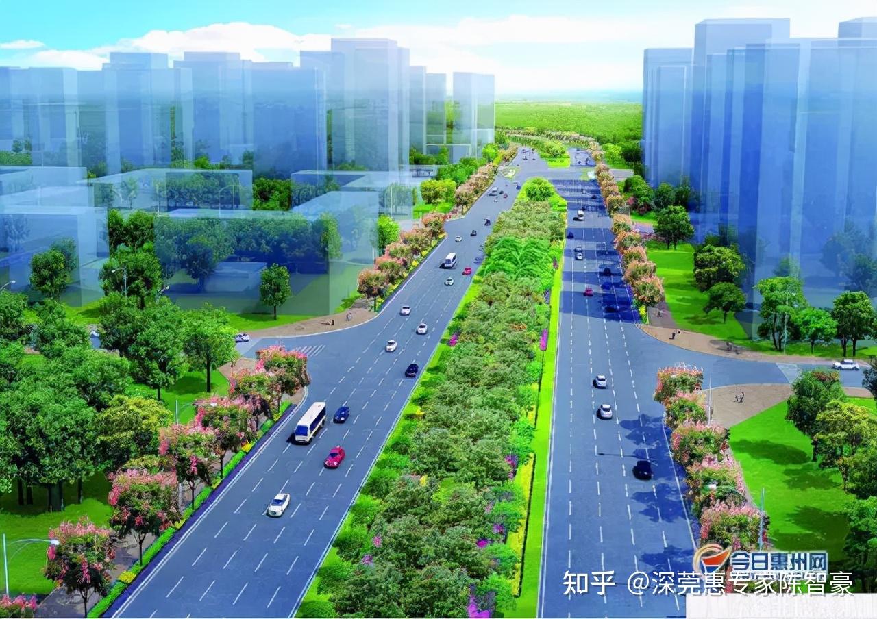 仲恺区智慧大道 惠桥快线最新进展:双向10车道,年底全线贯通!