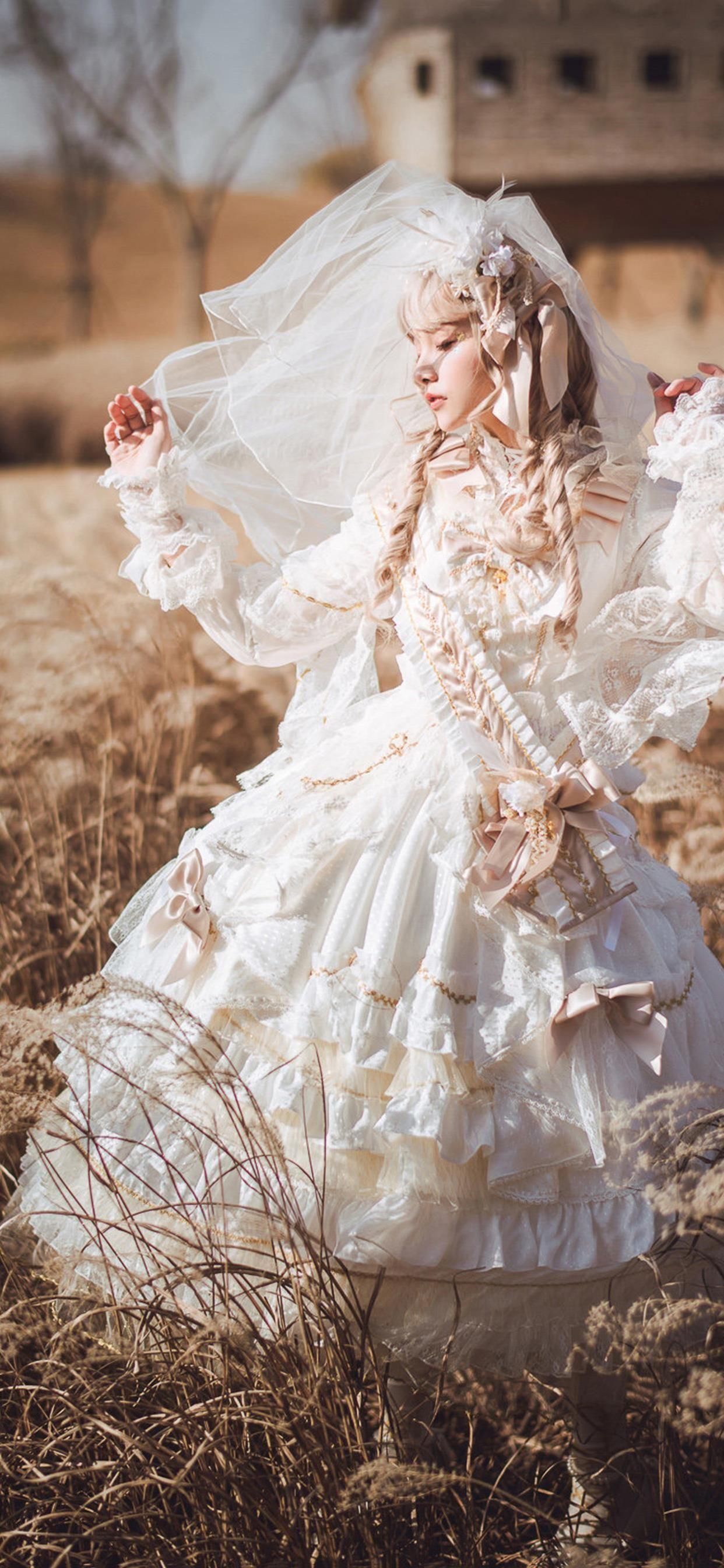 有什么好看的lolitajk制服和汉服的模特图设计图是可以做壁纸的