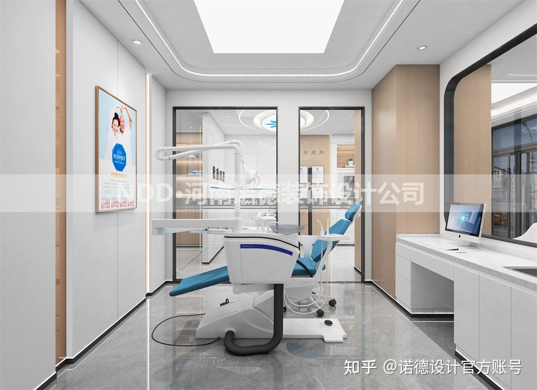 别具一格：160平口腔诊所设计案例｜鹤壁口腔诊所设计 - 知乎