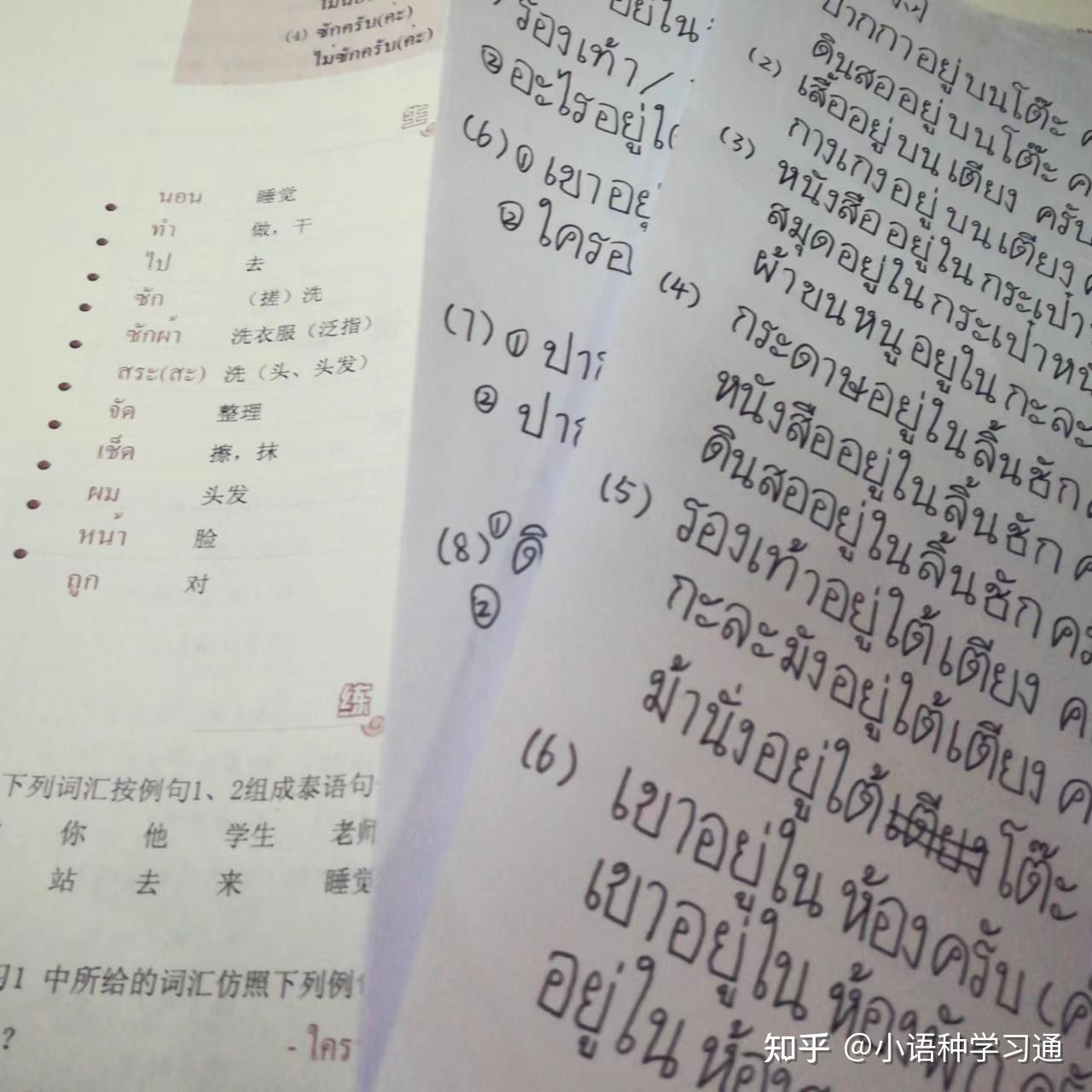 泰语翻译通：零基础学泰语——泰语字母书写顺序大全-手写体配视频+动图，一定要收藏保存 - 知乎
