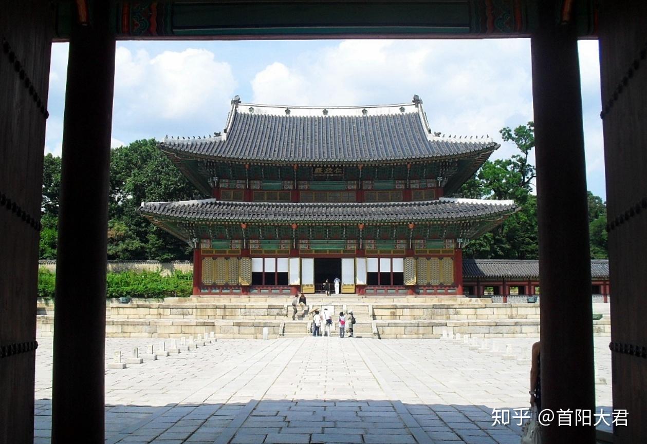 朝鲜【昌德宫】仁政殿阙庭朝鲜方面:你们琉球国离日本倒是挺近.