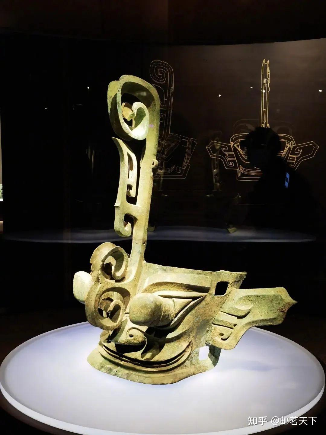 邮票上的文物 | 三星堆青铜器 - 知乎