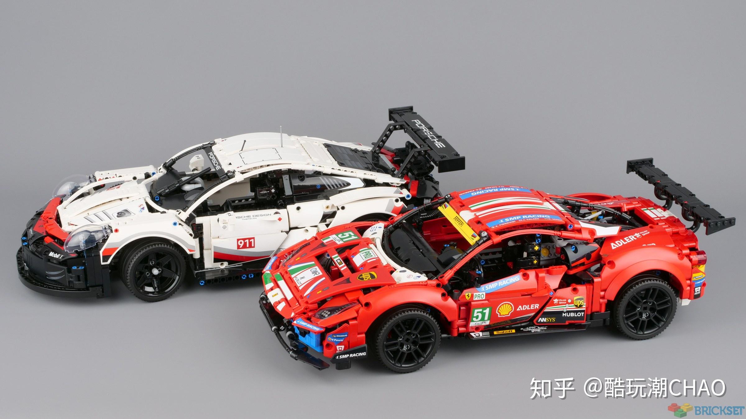 乐高新款42125 ferrari 488 gte法拉利赛车评测 - 知乎