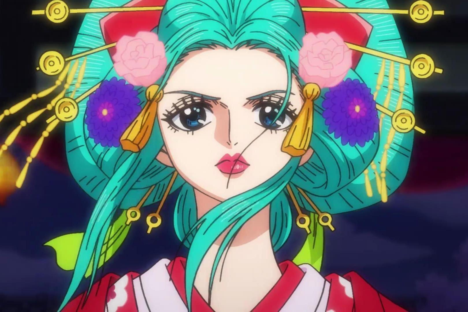 海贼王里有一个绿色头发的女子是谁? - 知乎