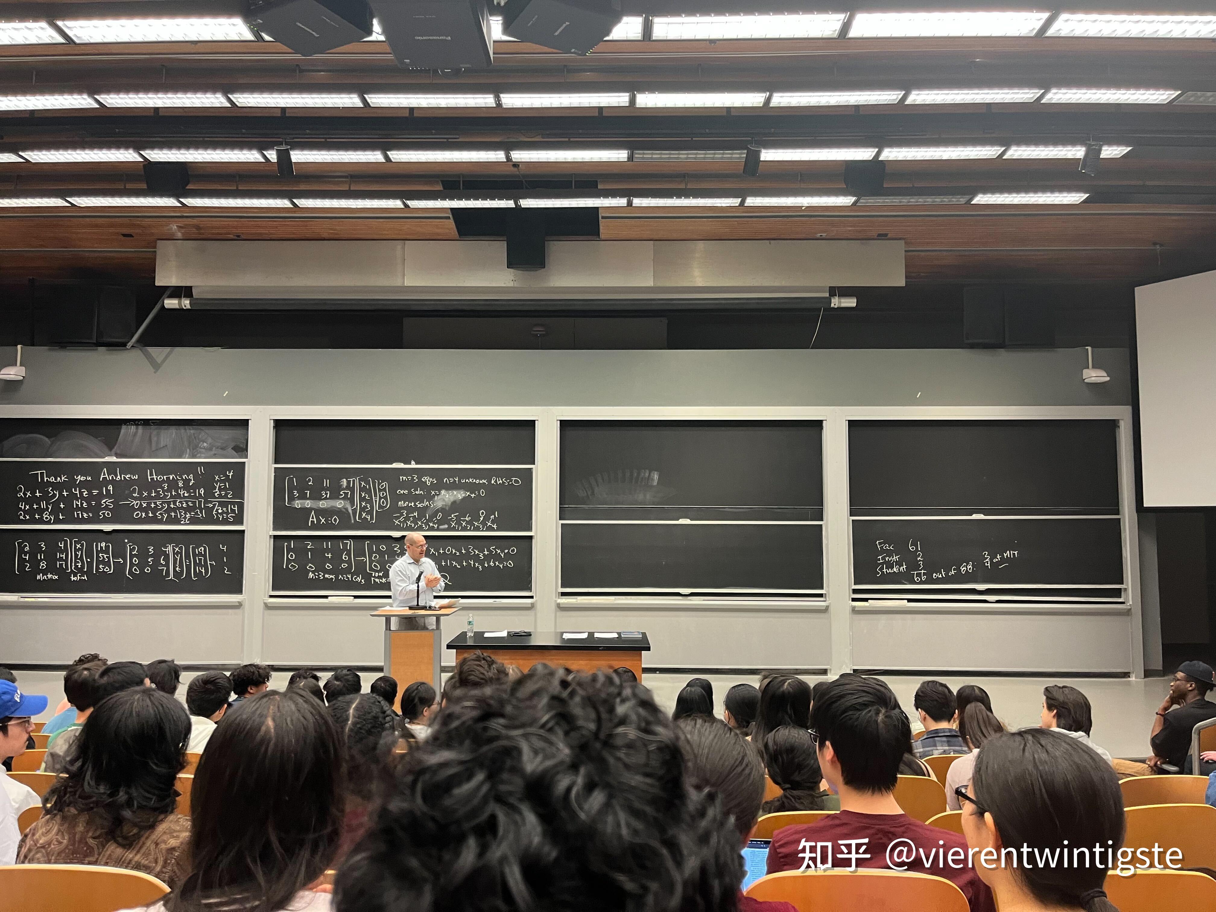 Gilbert Strang授完最后一课,如何评价其奉献给教育事业的一生? - 知乎
