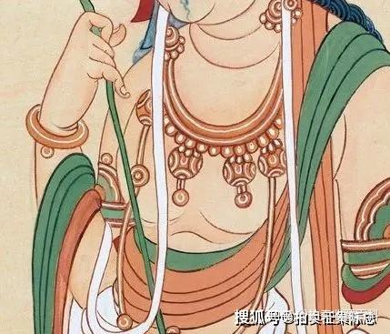 煌煌巨制宝相庄严——张大千最美之《初唐大士》 - 知乎