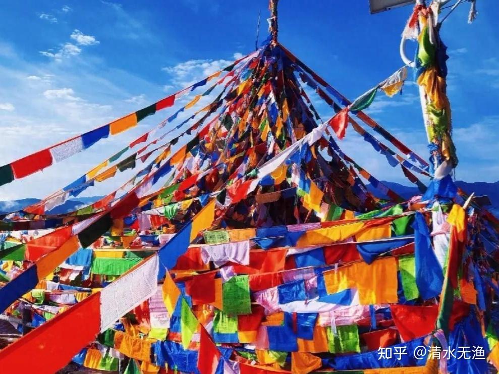 西藏随处可见的五彩经幡,究竟是怎么来的,看完就有答案了! - 知乎
