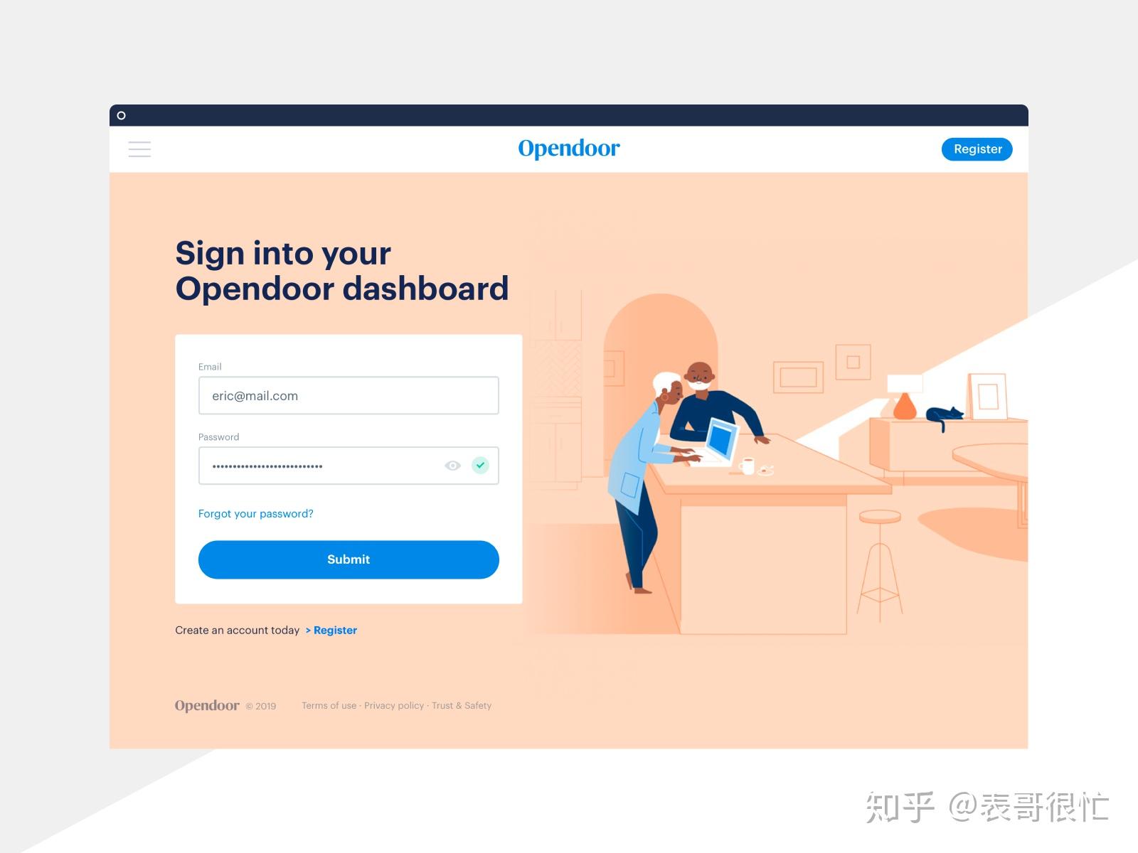 分享几个不错的前端用户登录ui页面设计