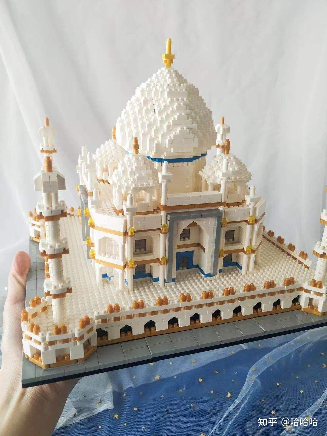 人生第一个乐高玩具,泰姬陵  第一次玩乐高就挑战超过4千积木配件的