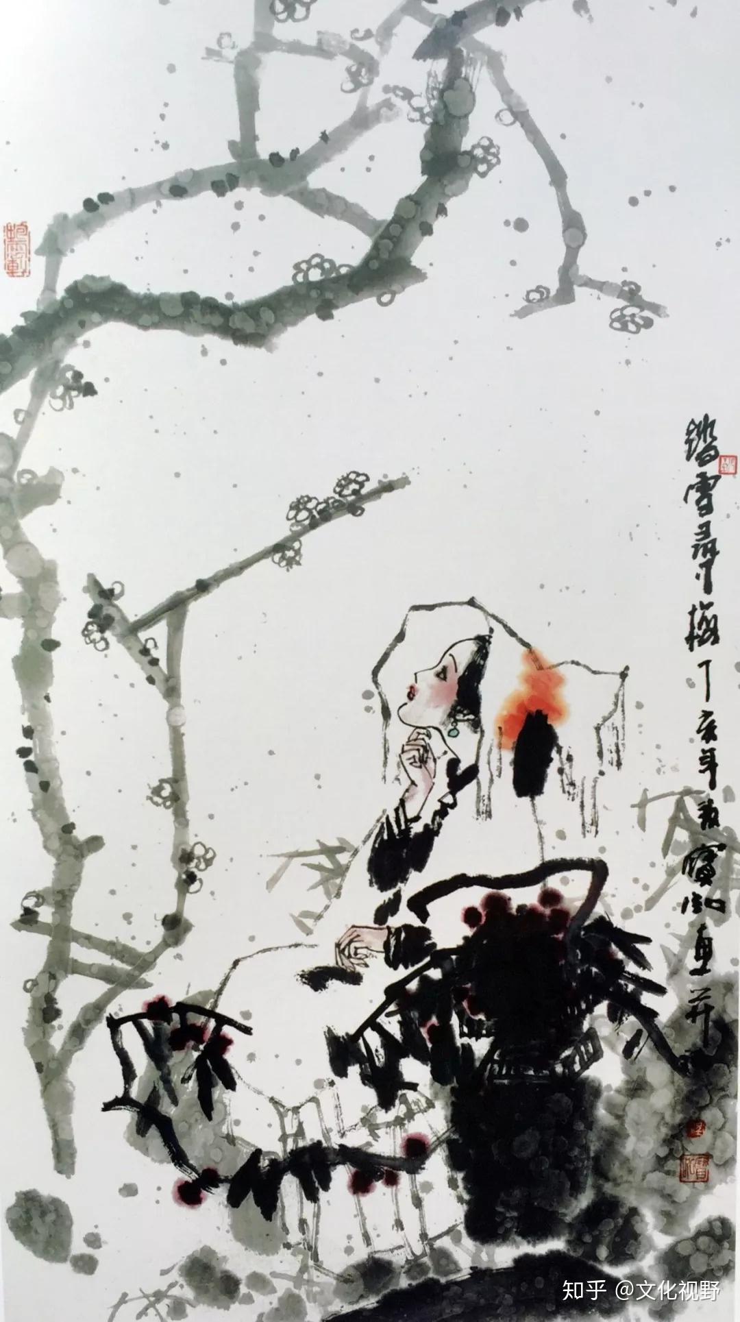 程宝泓当代中国人物画名家水墨艺术