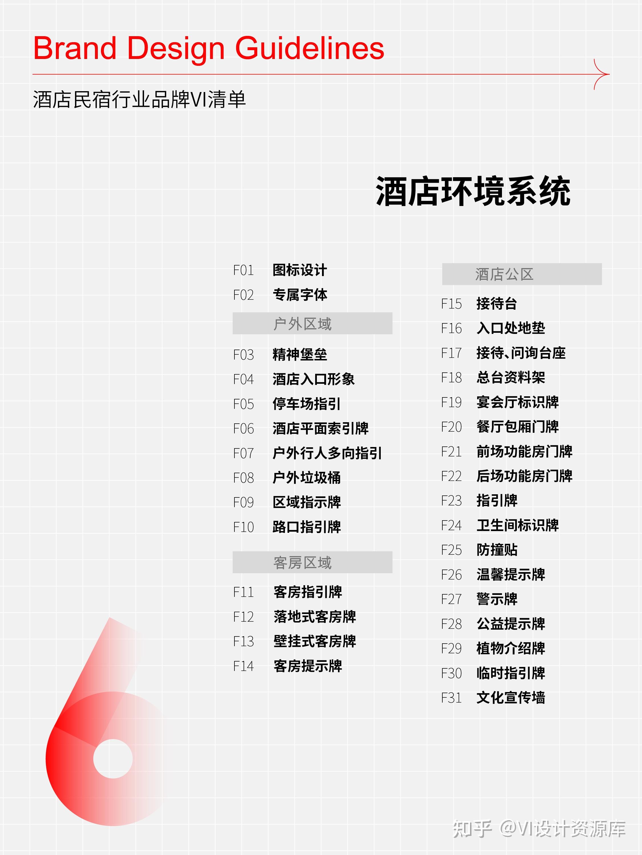 酒店民宿行业品牌vi设计清单