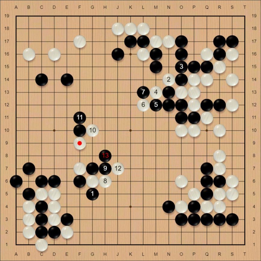 申真諝對中國棋手23連勝棋譜分析四