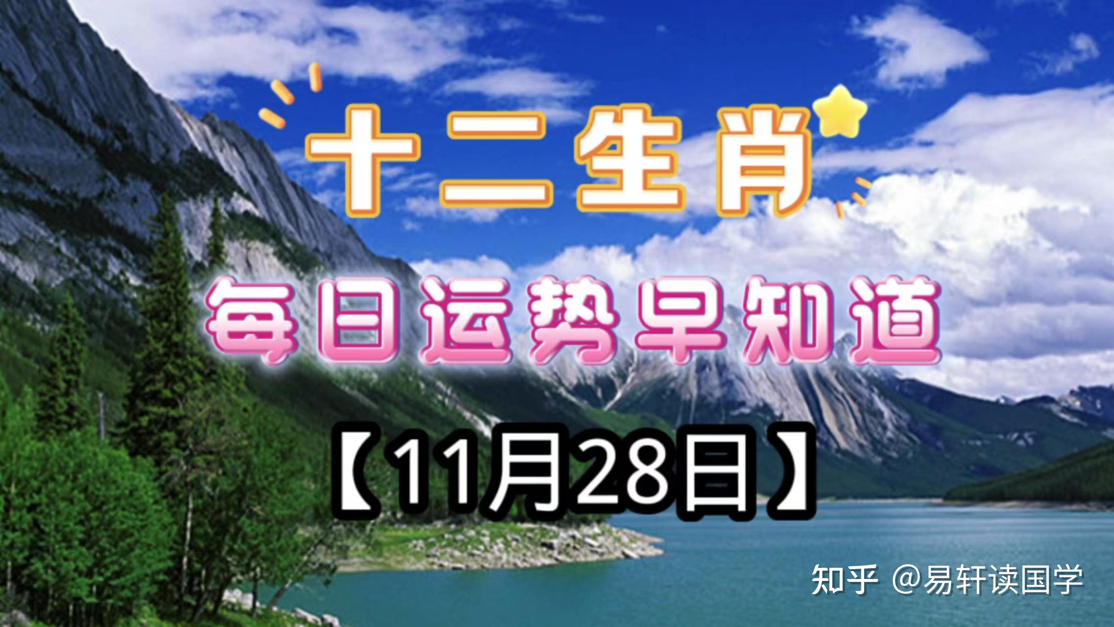 本周生肖运势11月16日(本周生肖运势11月16日查询)