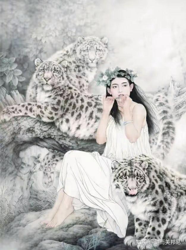 实力派画家王远声,他创作的工笔画古典与现代完美交响之新境界