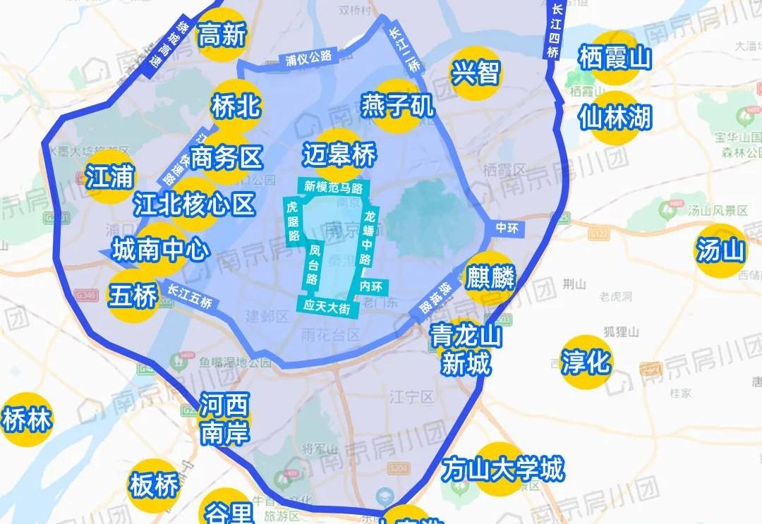 2021年南京房价地图重磅发布快看看哪里值得买