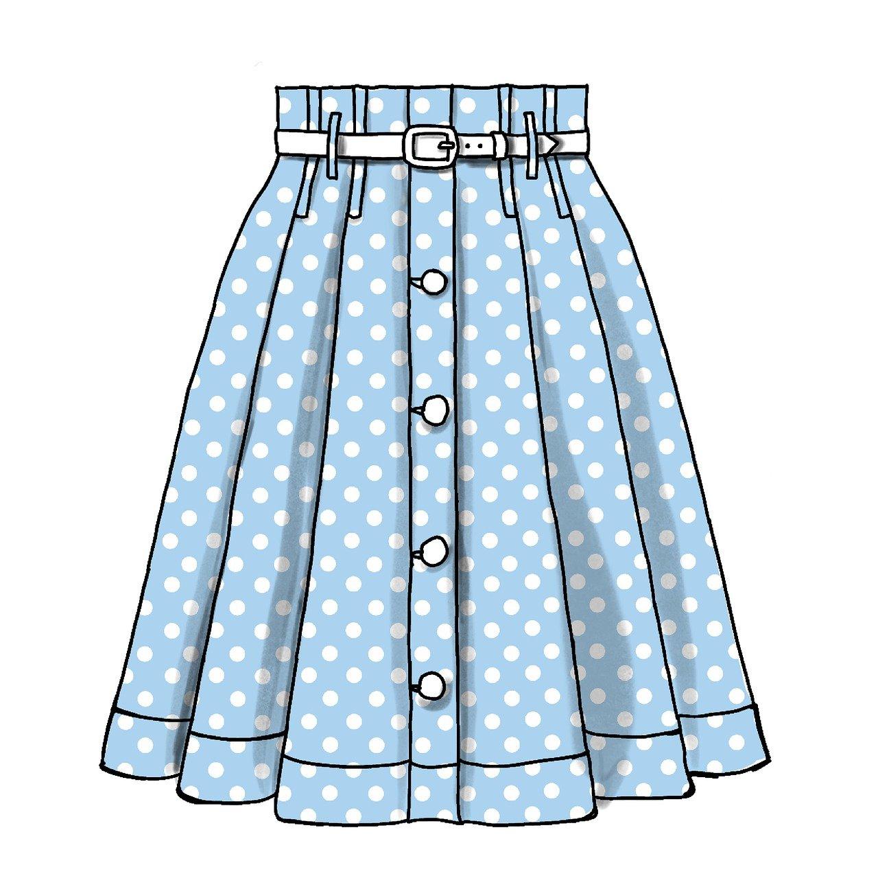 花纹独特的裙子