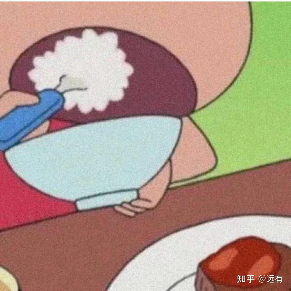 大家有没有类似这种大碗吃饭的可爱的头像啊