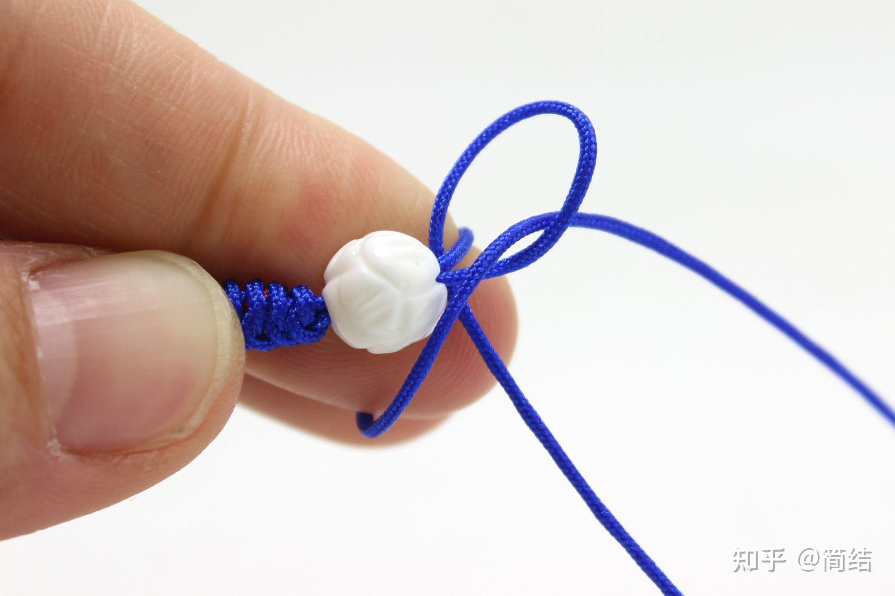 编绳教程金刚结三色手绳启航