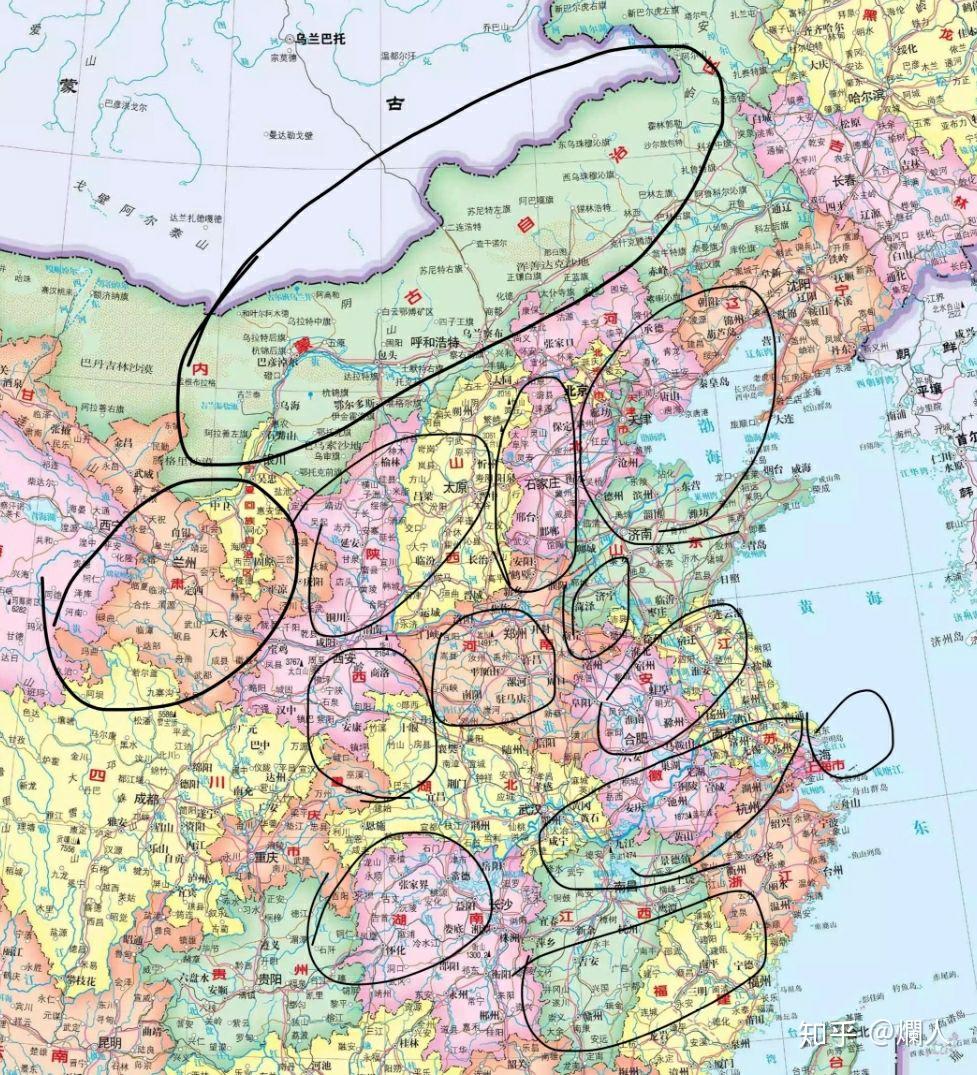 雪中悍刀行中的地图大致应该是什么样的