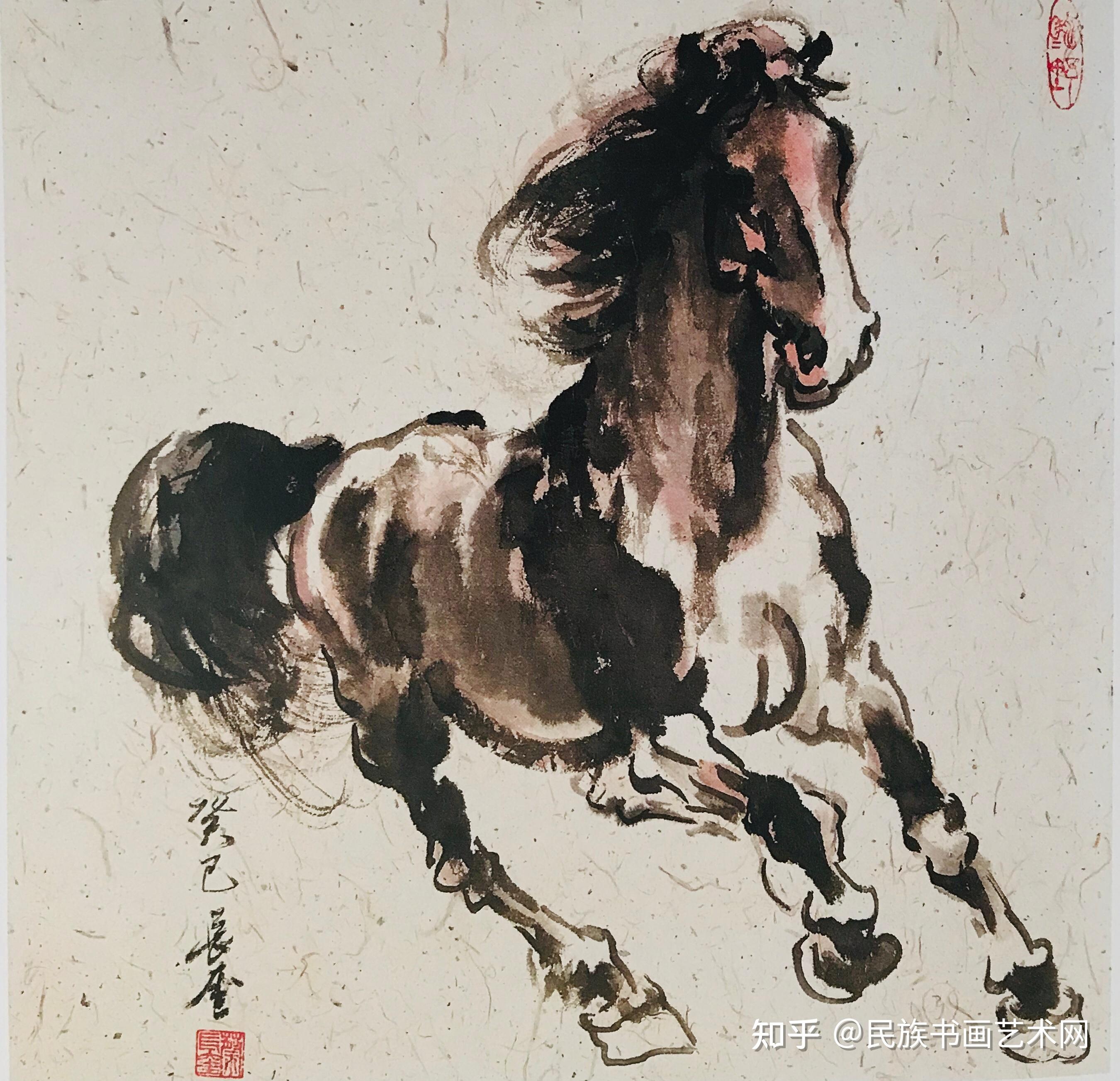 蔡长奎画马 - 知乎