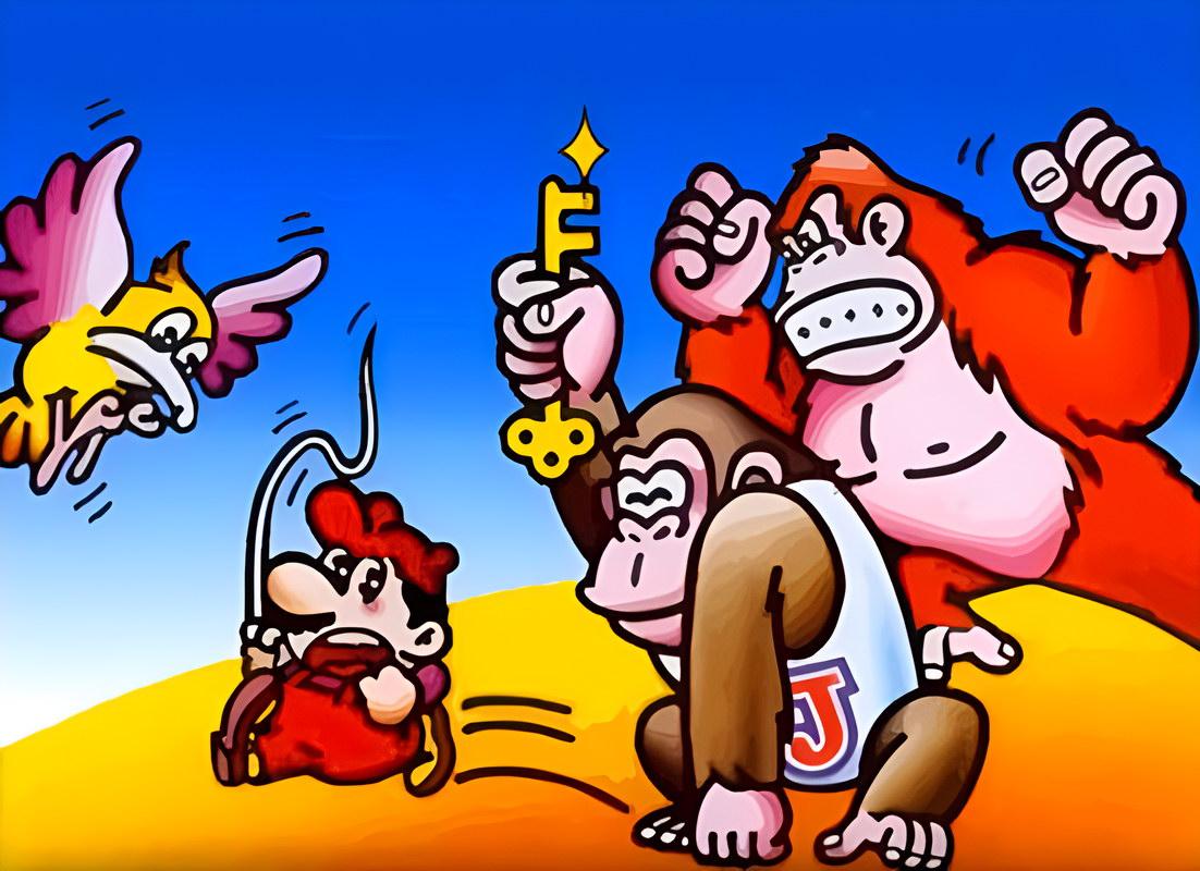 FC游戏回顾之旅——0002《大金刚 Jr.》(Donkey Kong Jr.) - 知乎