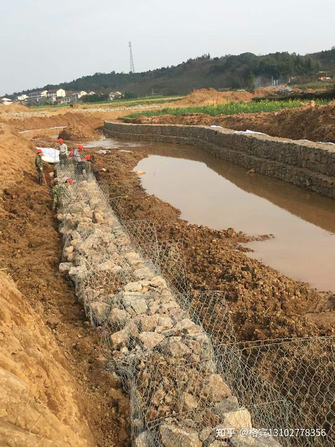 水利護坡中格賓網石籠的優勢