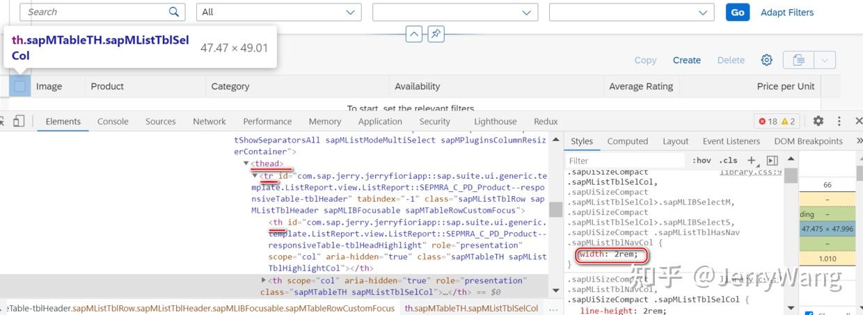 SAP Fiori Elements 里 Smart Table column 的宽度问题 - 知乎